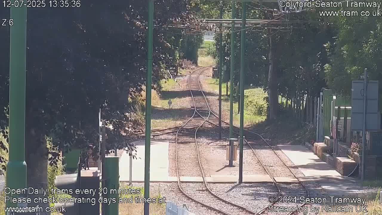 Colyford Station Seaton Tramway Live Cam - Colyford, East Devon, Devon, South West, England, United Kingdom
