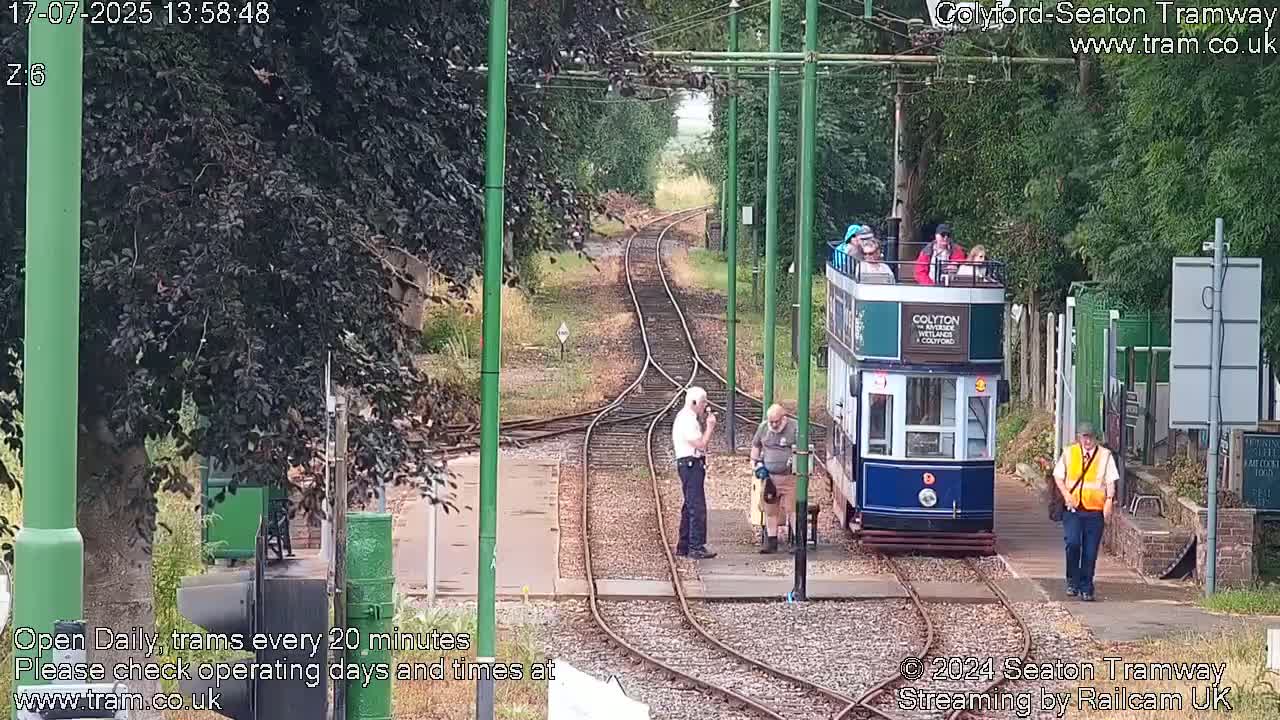 Colyford Station Seaton Tramway Live Cam - Colyford, East Devon, Devon, South West, England, United Kingdom
