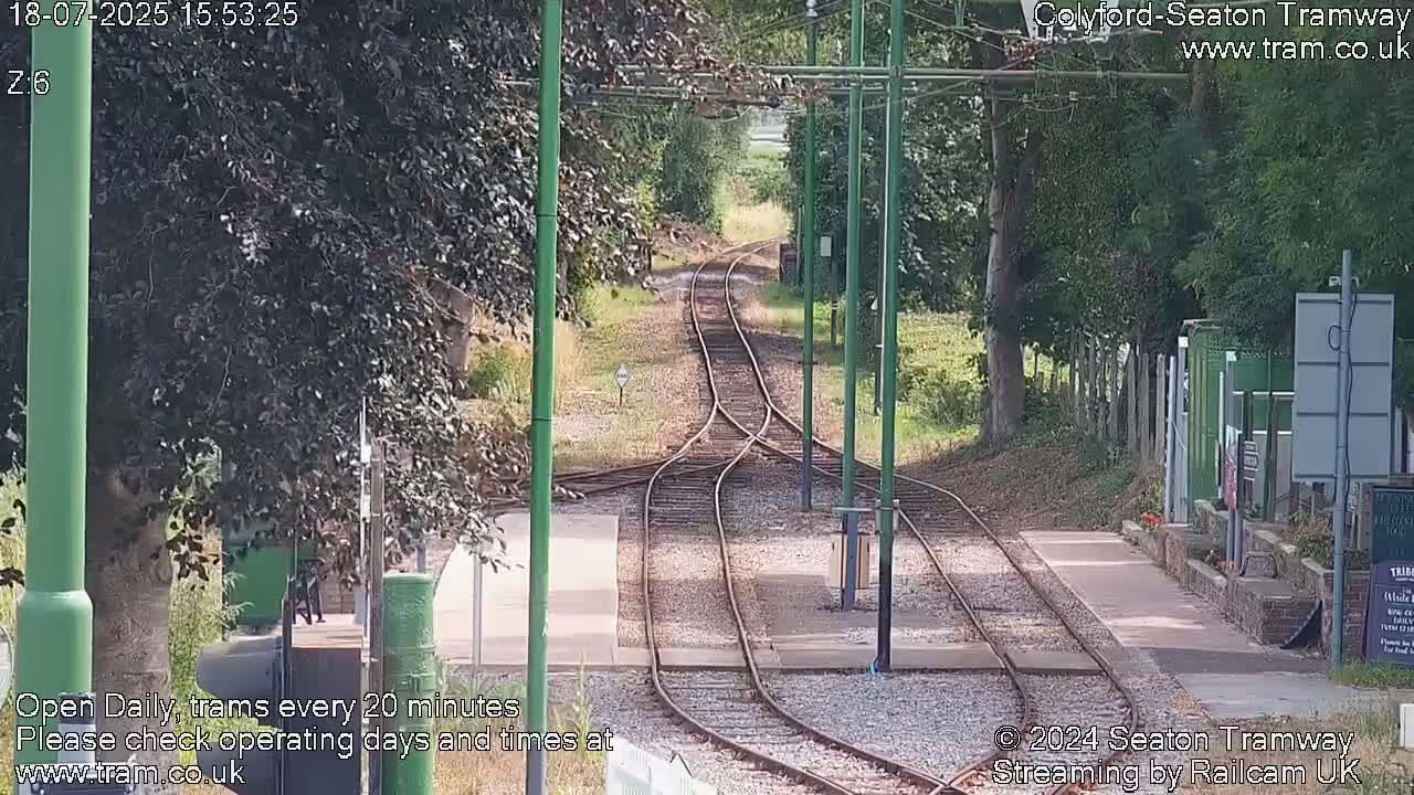 Colyford Station Seaton Tramway Live Cam - Colyford, East Devon, Devon, South West, England, United Kingdom