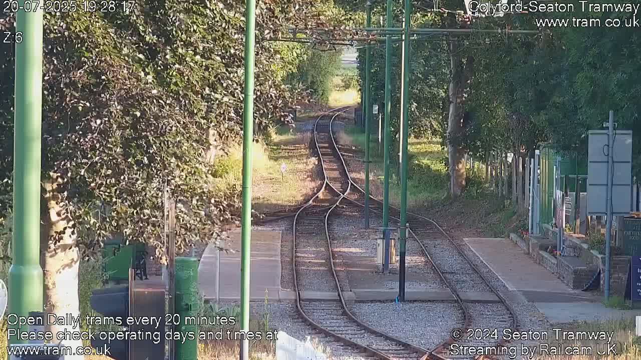 Colyford Station Seaton Tramway Live Cam - Colyford, East Devon, Devon, South West, England, United Kingdom