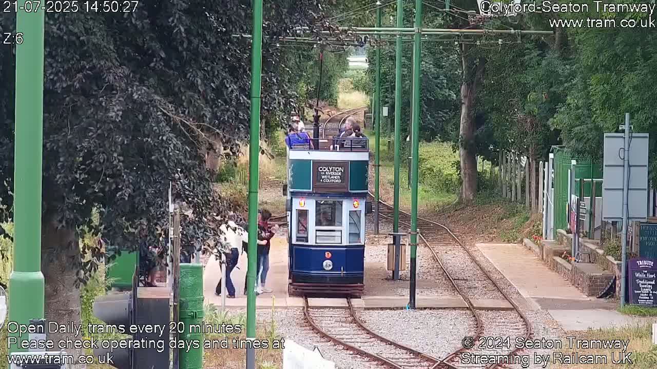 Colyford Station Seaton Tramway Live Cam - Colyford, East Devon, Devon, South West, England, United Kingdom