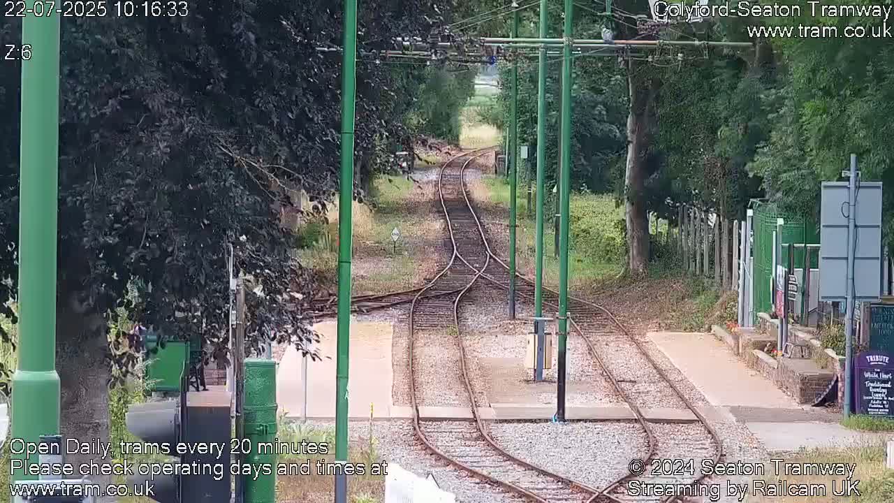 Colyford Station Seaton Tramway Live Cam - Colyford, East Devon, Devon, South West, England, United Kingdom