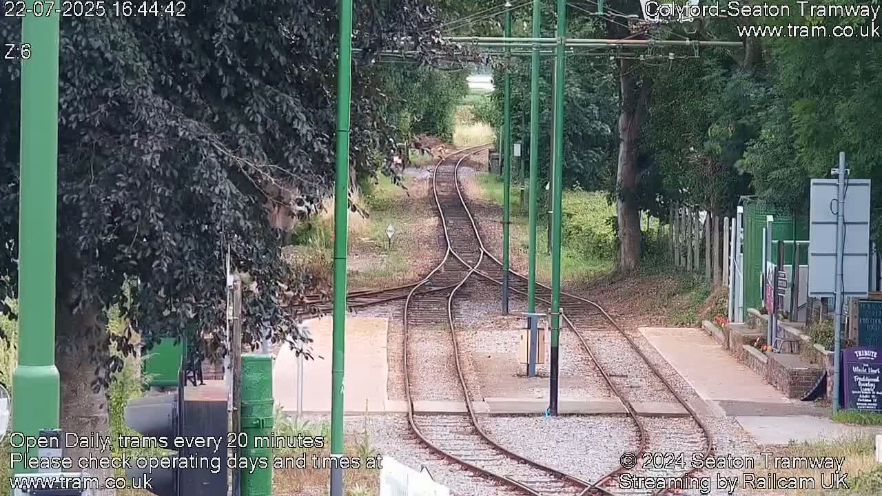 Colyford Station Seaton Tramway Live Cam - Colyford, East Devon, Devon, South West, England, United Kingdom