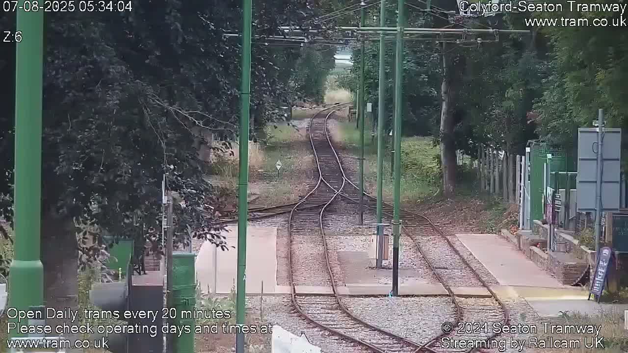 Colyford Station Seaton Tramway Live Cam - Colyford, East Devon, Devon, South West, England, United Kingdom