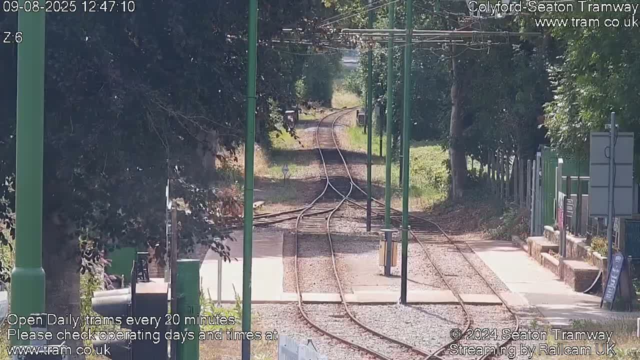 Colyford Station Seaton Tramway Live Cam - Colyford, East Devon, Devon, South West, England, United Kingdom