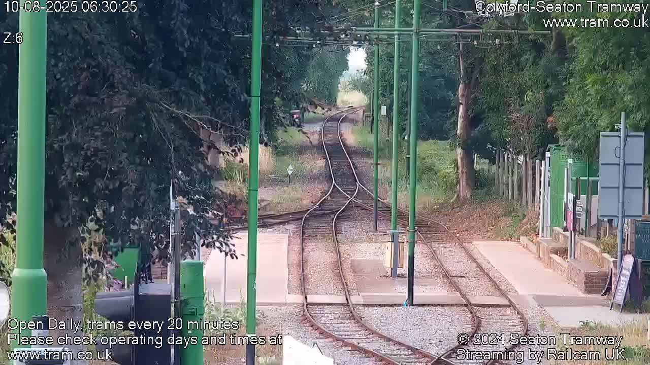 Colyford Station Seaton Tramway Live Cam - Colyford, East Devon, Devon, South West, England, United Kingdom