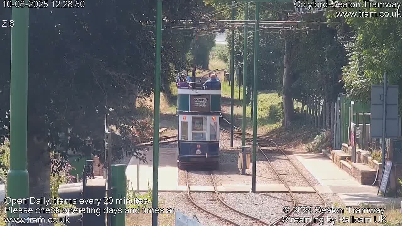Colyford Station Seaton Tramway Live Cam - Colyford, East Devon, Devon, South West, England, United Kingdom