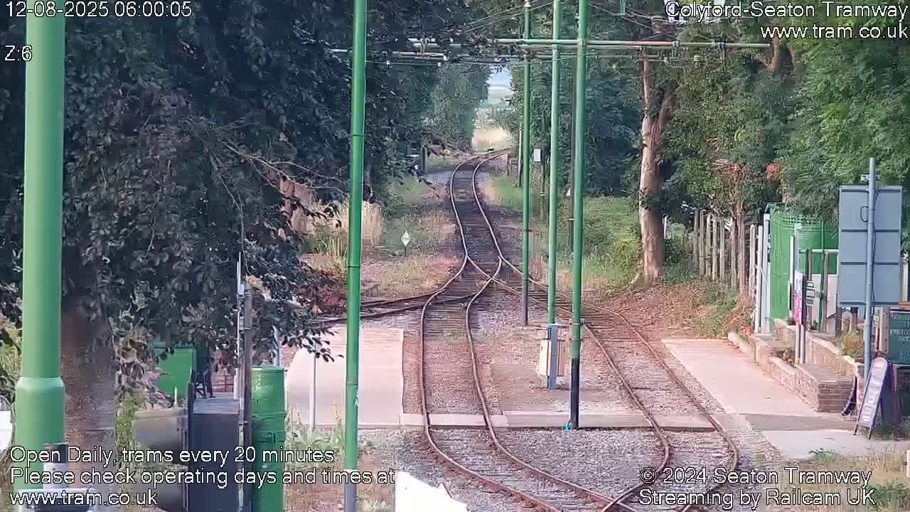 Colyford Station Seaton Tramway Live Cam - Colyford, East Devon, Devon, South West, England, United Kingdom