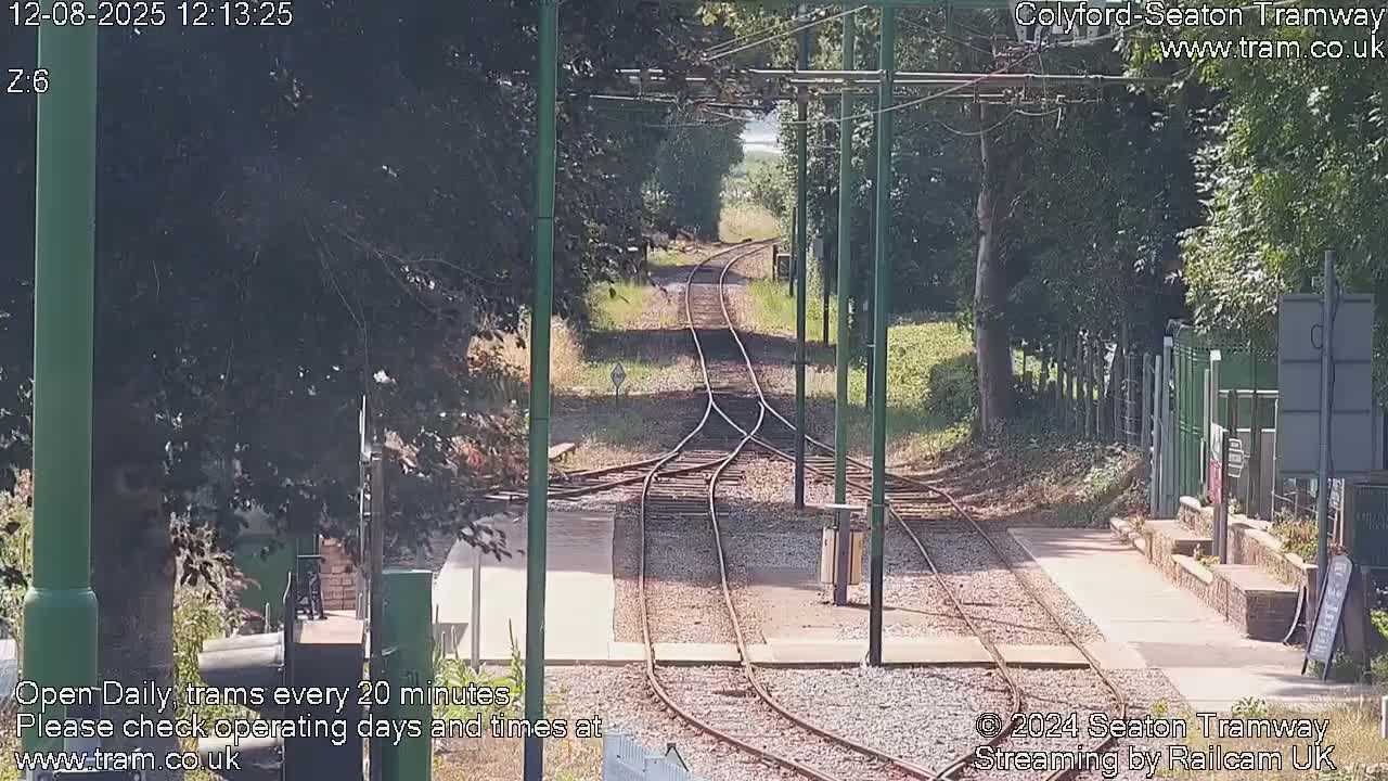 Colyford Station Seaton Tramway Live Cam - Colyford, East Devon, Devon, South West, England, United Kingdom