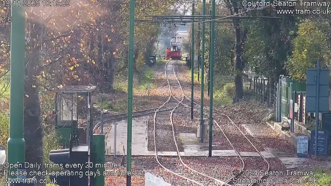 Colyford Station Seaton Tramway Live Cam - Colyford, East Devon, Devon, South West, England, United Kingdom