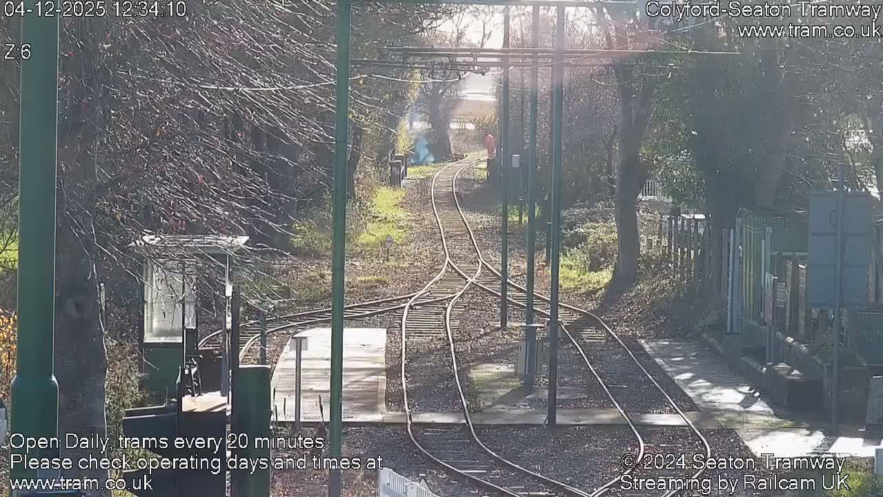 Colyford Station Seaton Tramway Live Cam - Colyford, East Devon, Devon, South West, England, United Kingdom