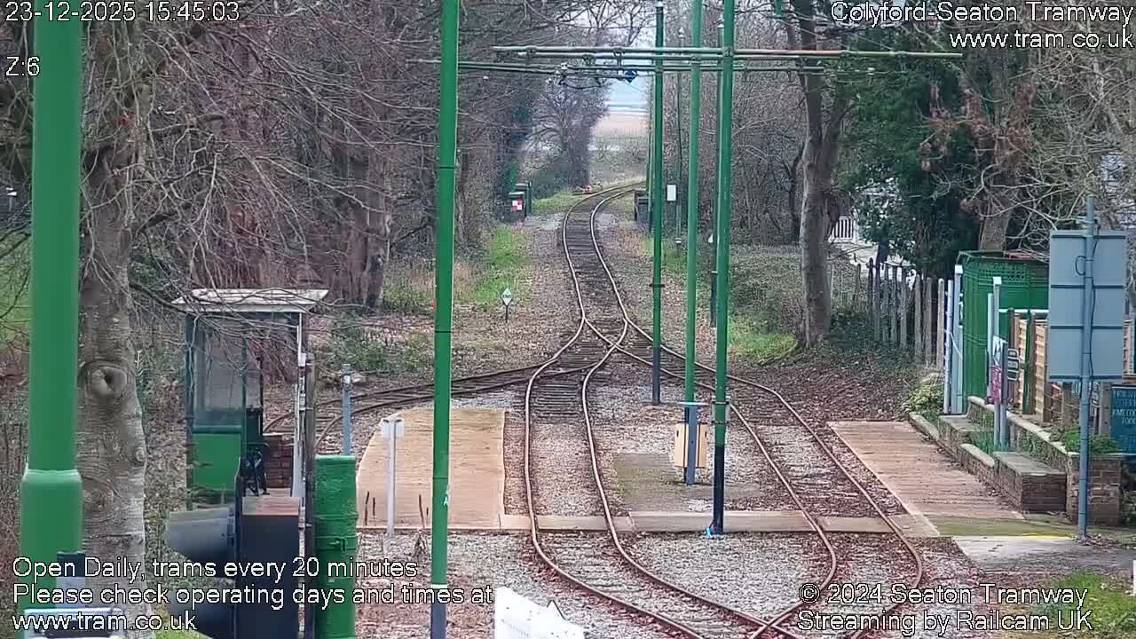 Colyford Station Seaton Tramway Live Cam - Colyford, East Devon, Devon, South West, England, United Kingdom