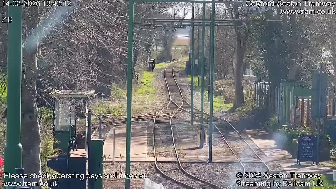 Colyford Station Seaton Tramway Live Cam - Colyford, East Devon, Devon, South West, England, United Kingdom