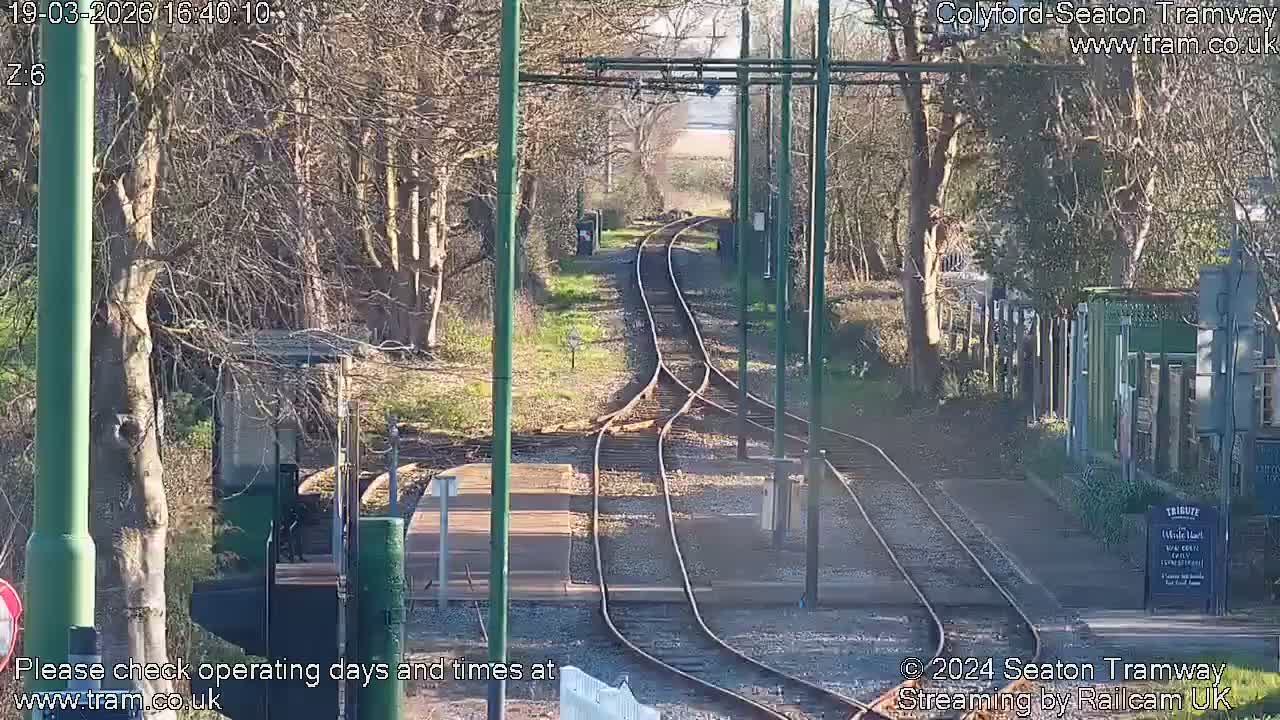 Colyford Station Seaton Tramway Live Cam - Colyford, East Devon, Devon, South West, England, United Kingdom