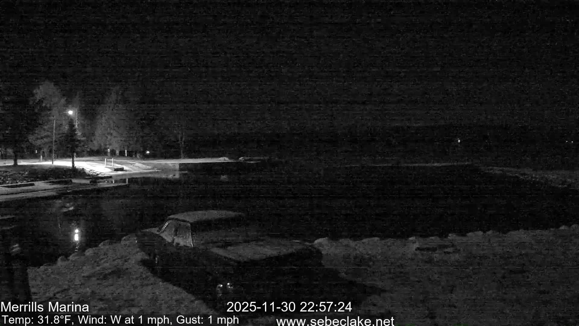 Sebec Lake Live Cam from Merrill's Marina - Dover&Foxcroft , Maine , USA