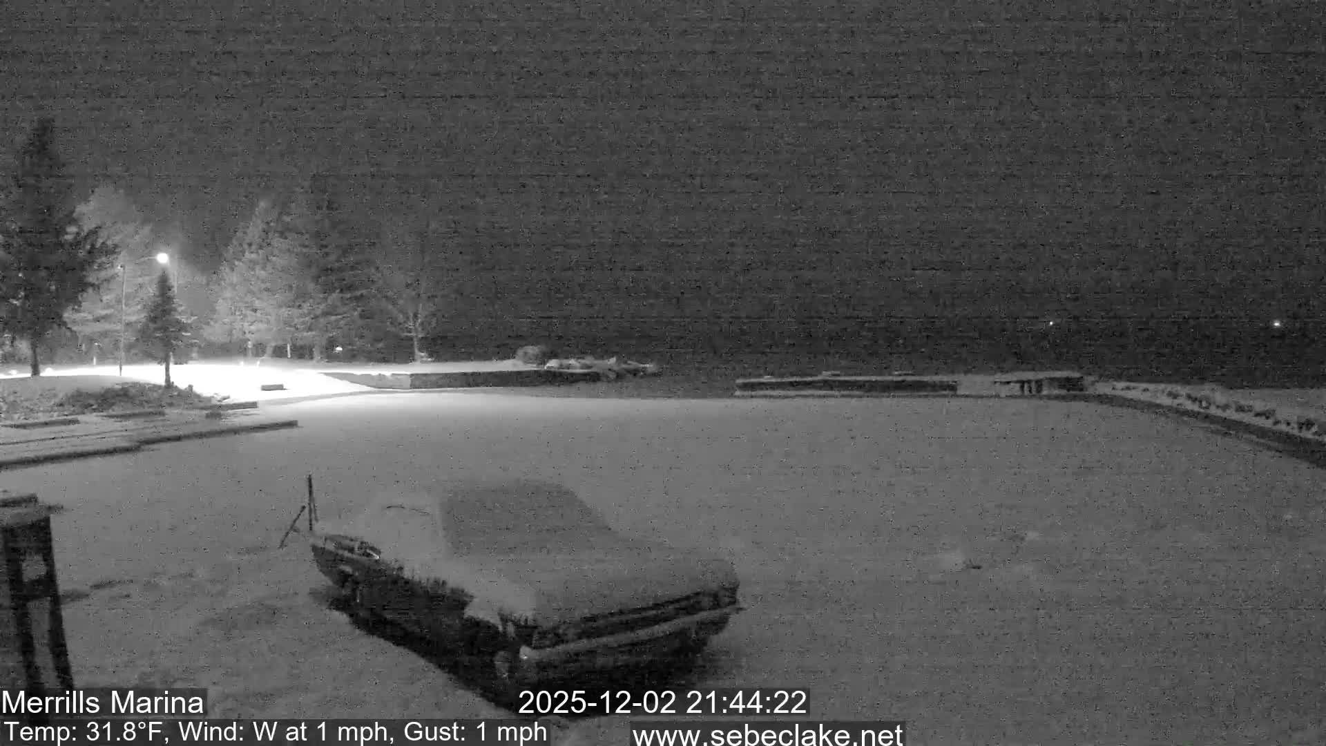 Sebec Lake Live Cam from Merrill's Marina - Dover&Foxcroft , Maine , USA