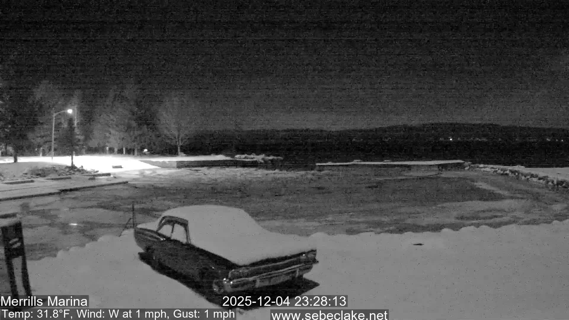 Sebec Lake Live Cam from Merrill's Marina - Dover&Foxcroft , Maine , USA