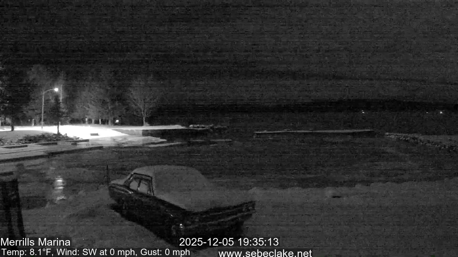 Sebec Lake Live Cam from Merrill's Marina - Dover&Foxcroft , Maine , USA