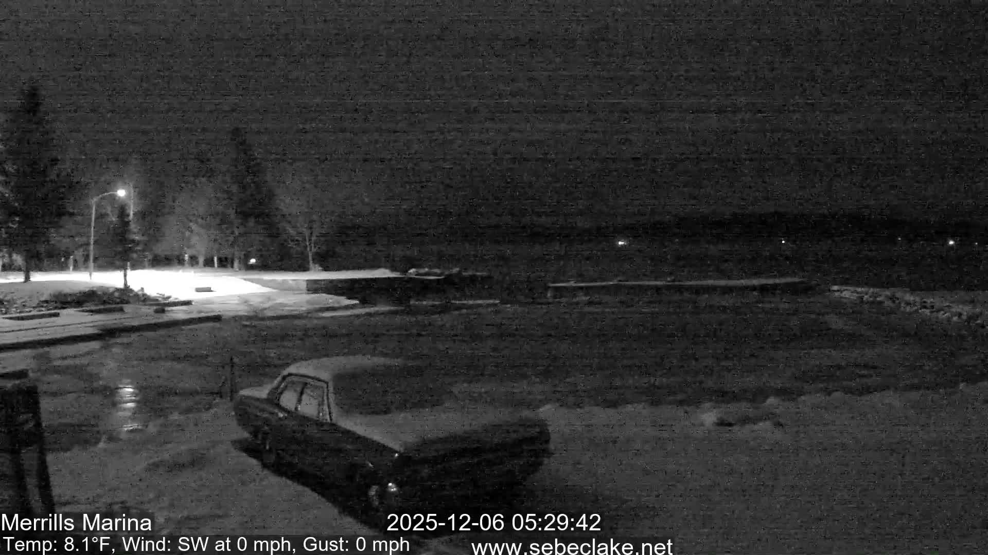 Sebec Lake Live Cam from Merrill's Marina - Dover&Foxcroft , Maine , USA