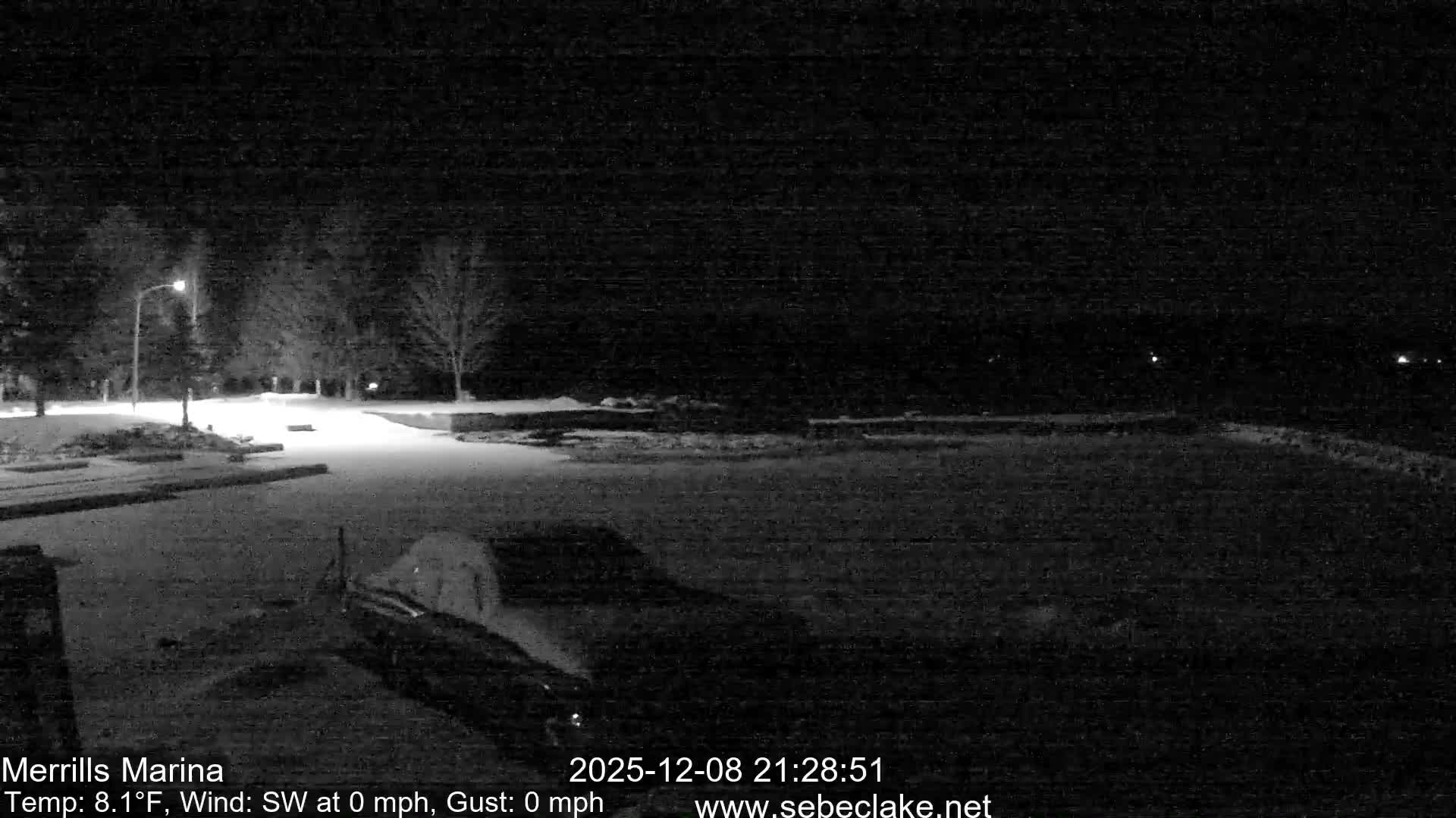 Sebec Lake Live Cam from Merrill's Marina - Dover&Foxcroft , Maine , USA