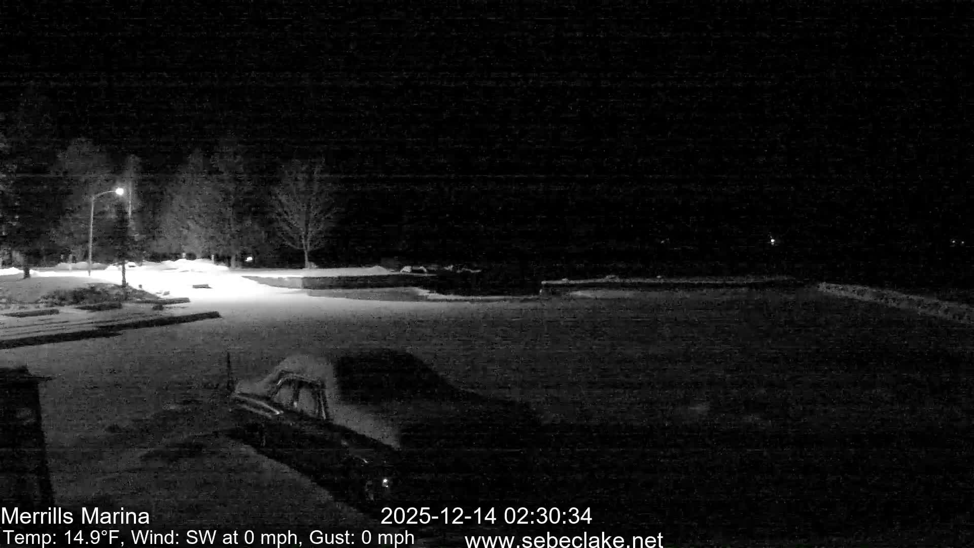 Sebec Lake Live Cam from Merrill's Marina - Dover&Foxcroft , Maine , USA