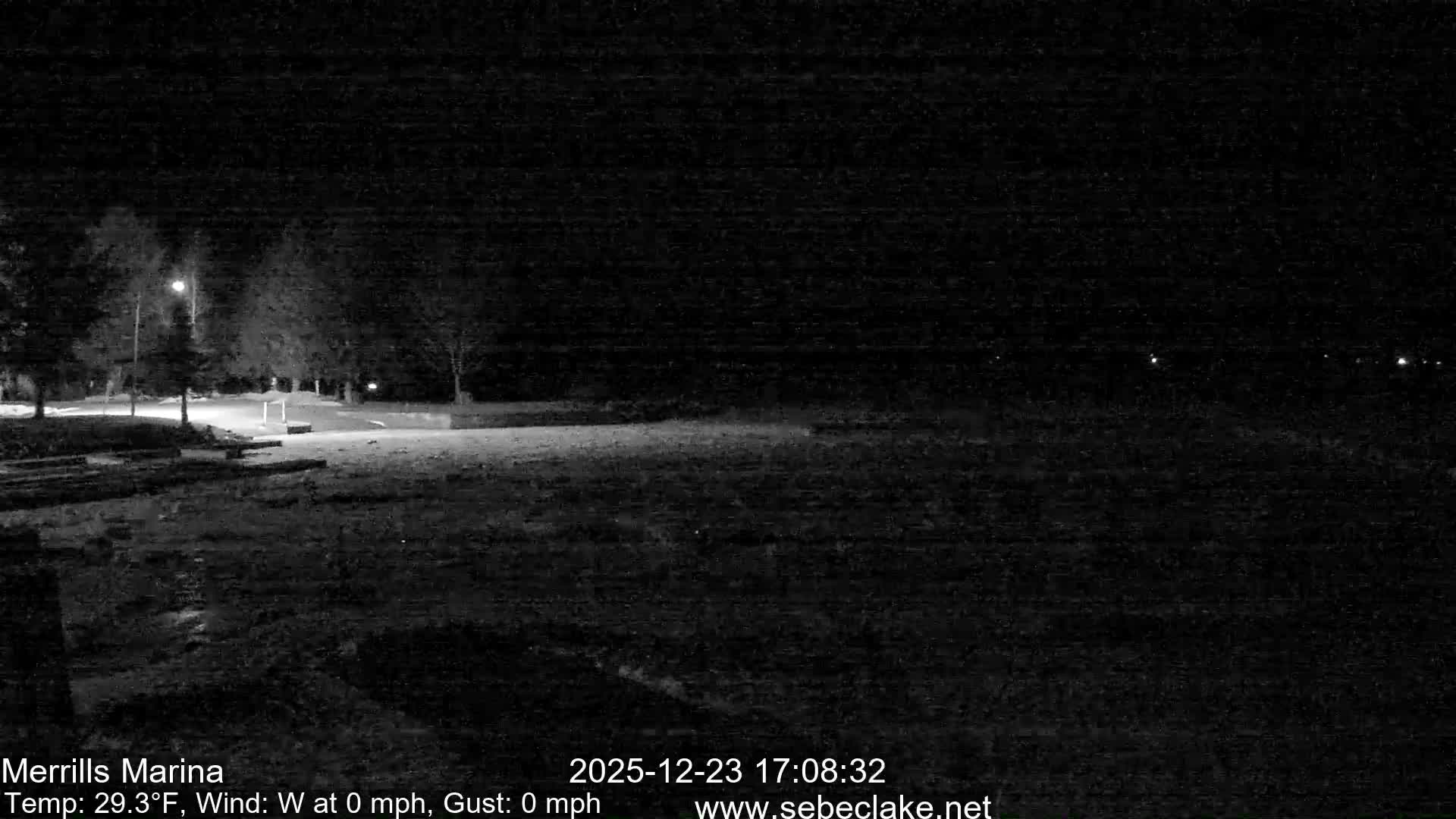Sebec Lake Live Cam from Merrill's Marina - Dover&Foxcroft , Maine , USA