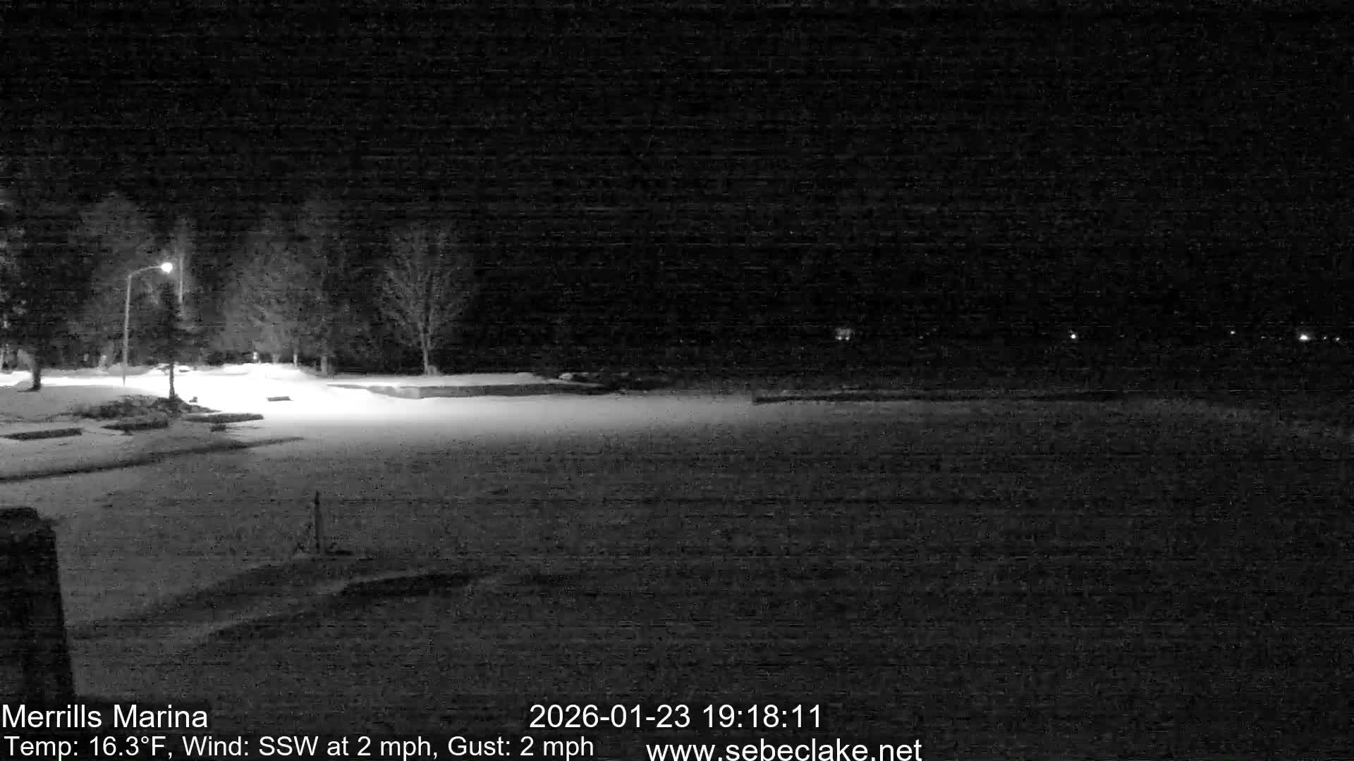 Sebec Lake Live Cam from Merrill's Marina - Dover&Foxcroft , Maine , USA