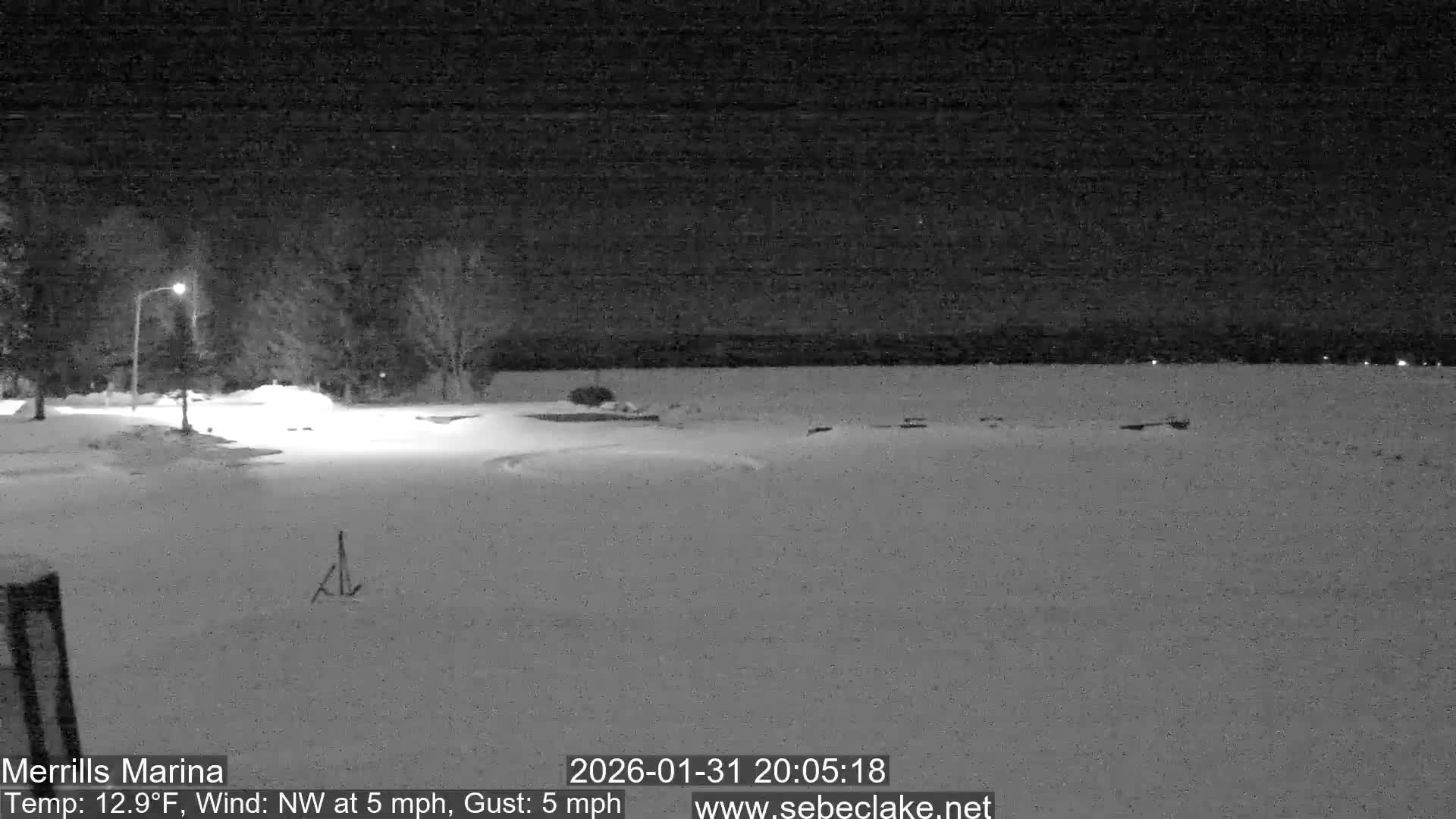 Sebec Lake Live Cam from Merrill's Marina - Dover&Foxcroft , Maine , USA