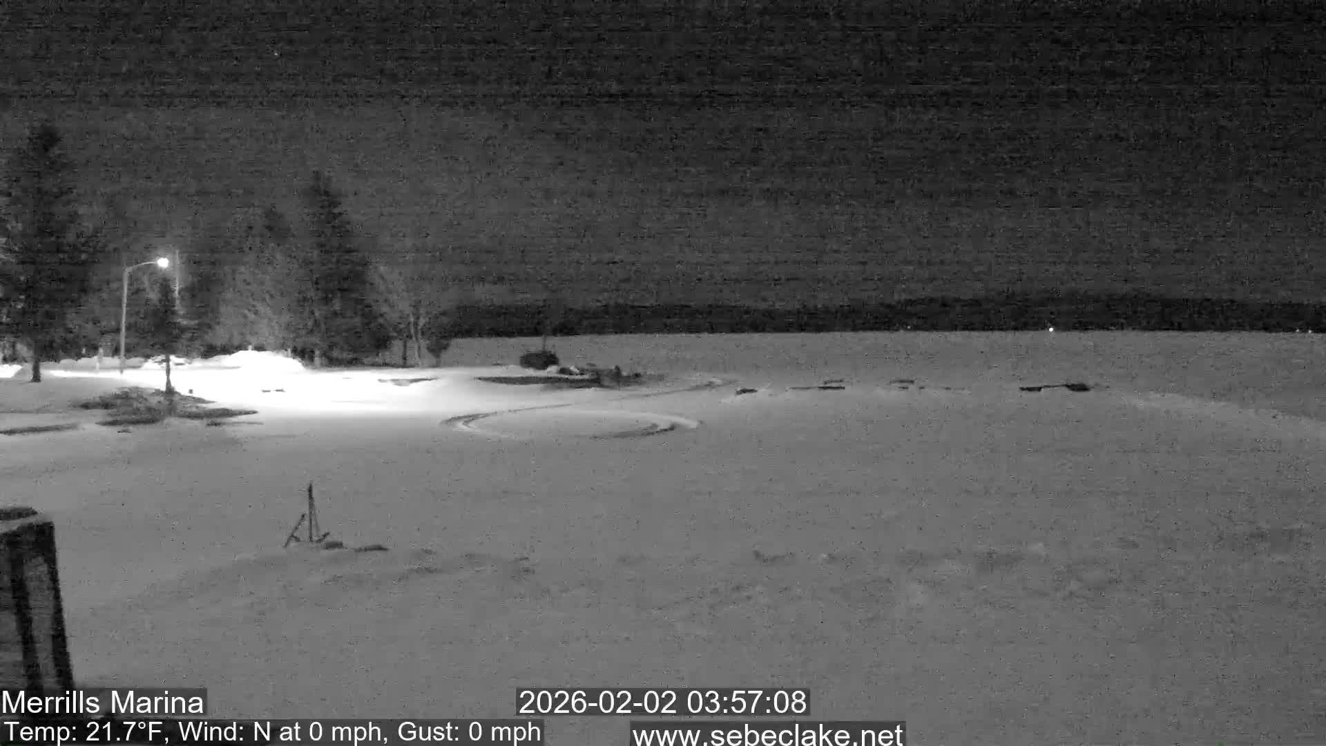 Sebec Lake Live Cam from Merrill's Marina - Dover&Foxcroft , Maine , USA