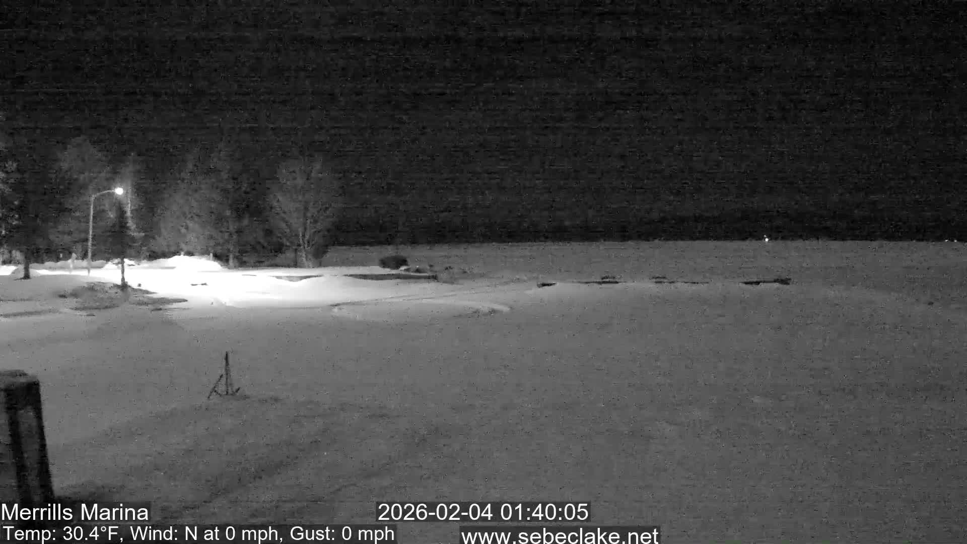 Sebec Lake Live Cam from Merrill's Marina - Dover&Foxcroft , Maine , USA