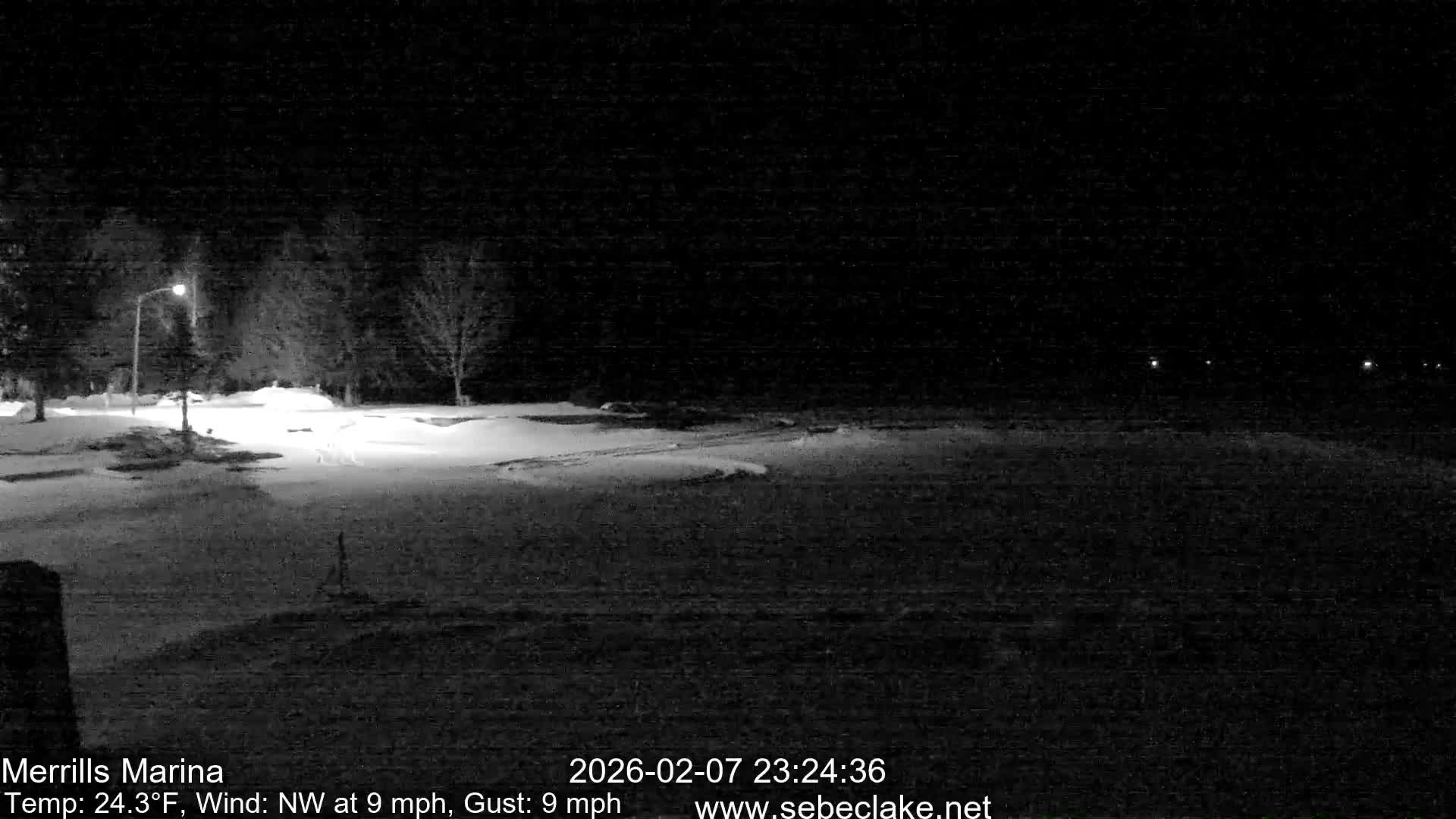 Sebec Lake Live Cam from Merrill's Marina - Dover&Foxcroft , Maine , USA