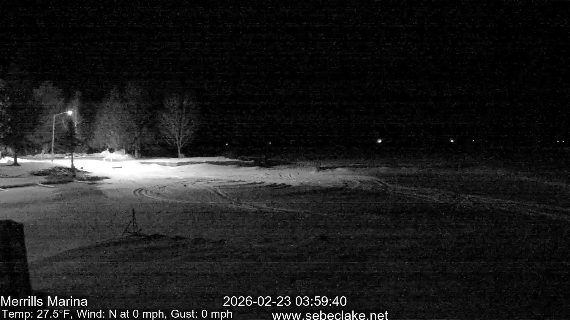 Sebec Lake Live Cam from Merrill's Marina - Dover&Foxcroft , Maine , USA