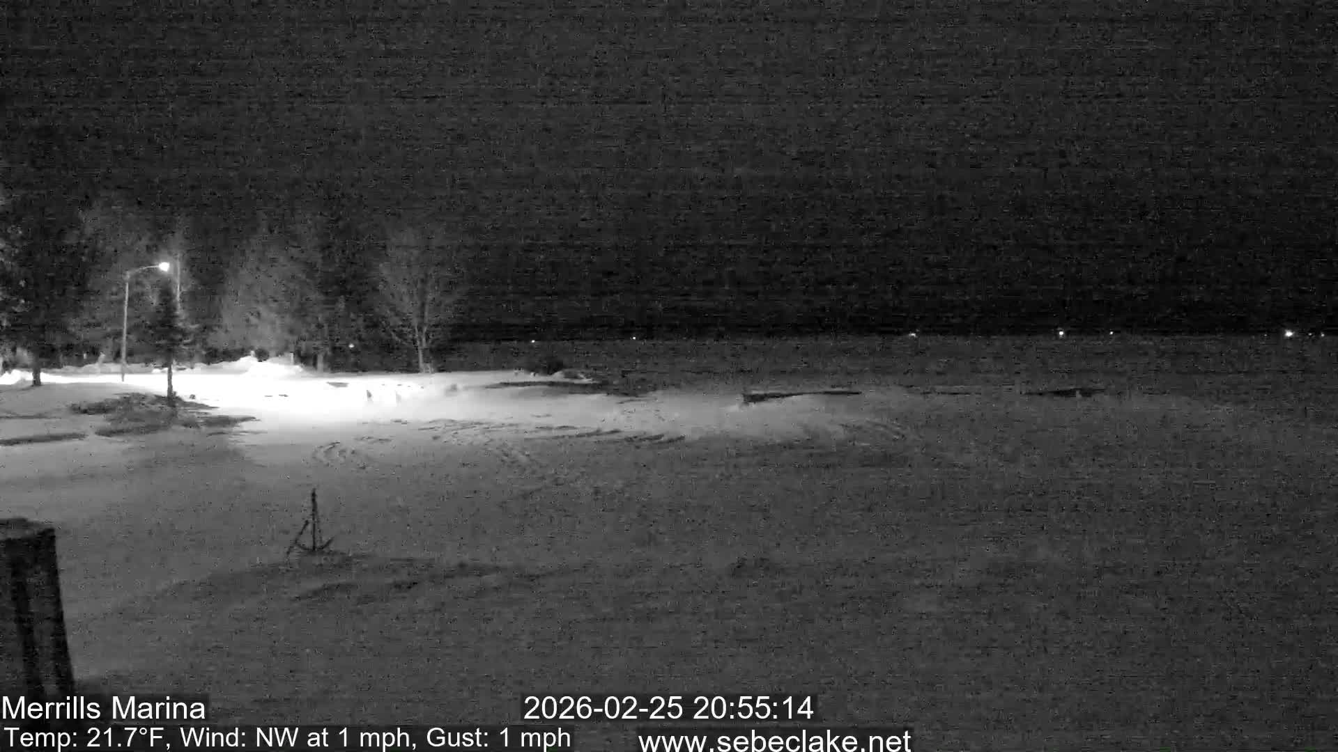 Sebec Lake Live Cam from Merrill's Marina - Dover&Foxcroft , Maine , USA
