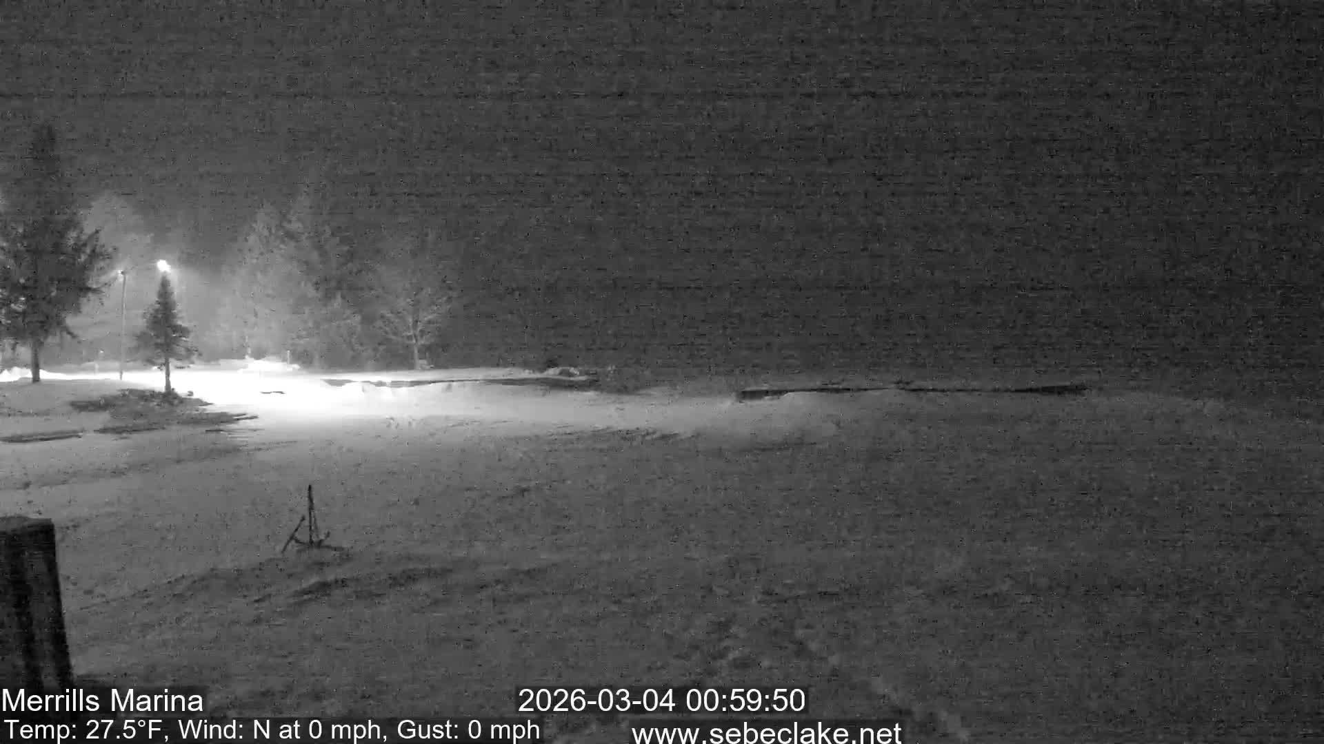 Sebec Lake Live Cam from Merrill's Marina - Dover&Foxcroft , Maine , USA