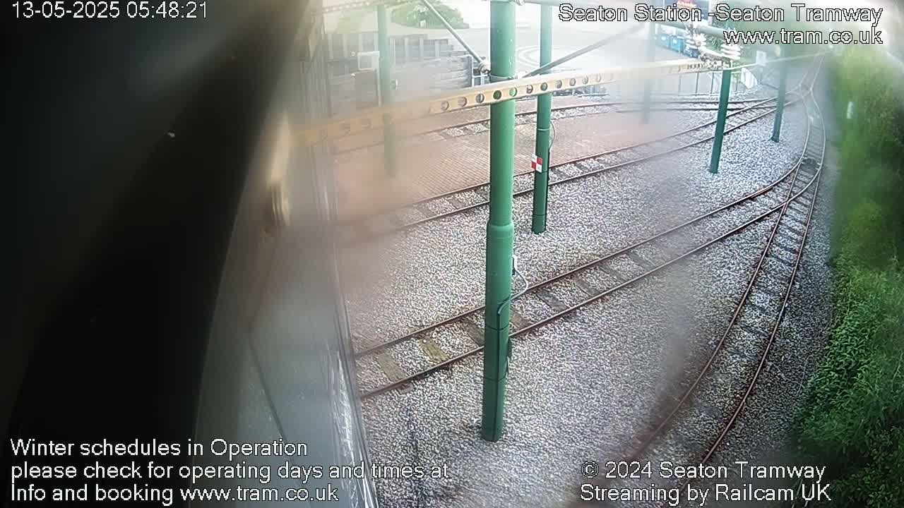 Seaton Station , Seaton Tramway Live Cam - Seaton, East Devon, Devon, South West, England, United Kingdom