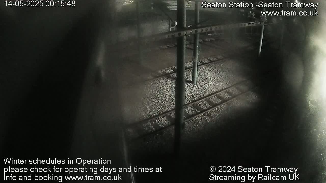 Seaton Station , Seaton Tramway Live Cam - Seaton, East Devon, Devon, South West, England, United Kingdom