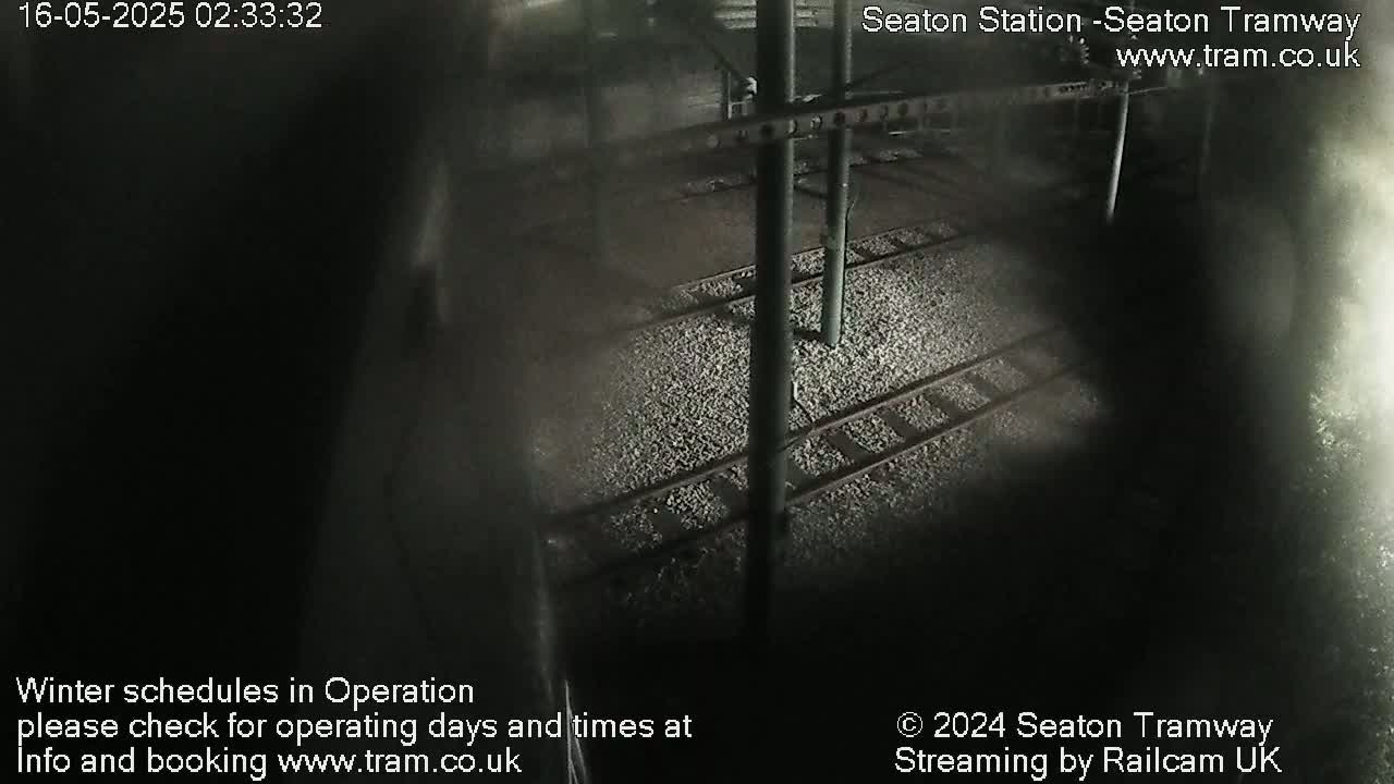 Seaton Station , Seaton Tramway Live Cam - Seaton, East Devon, Devon, South West, England, United Kingdom