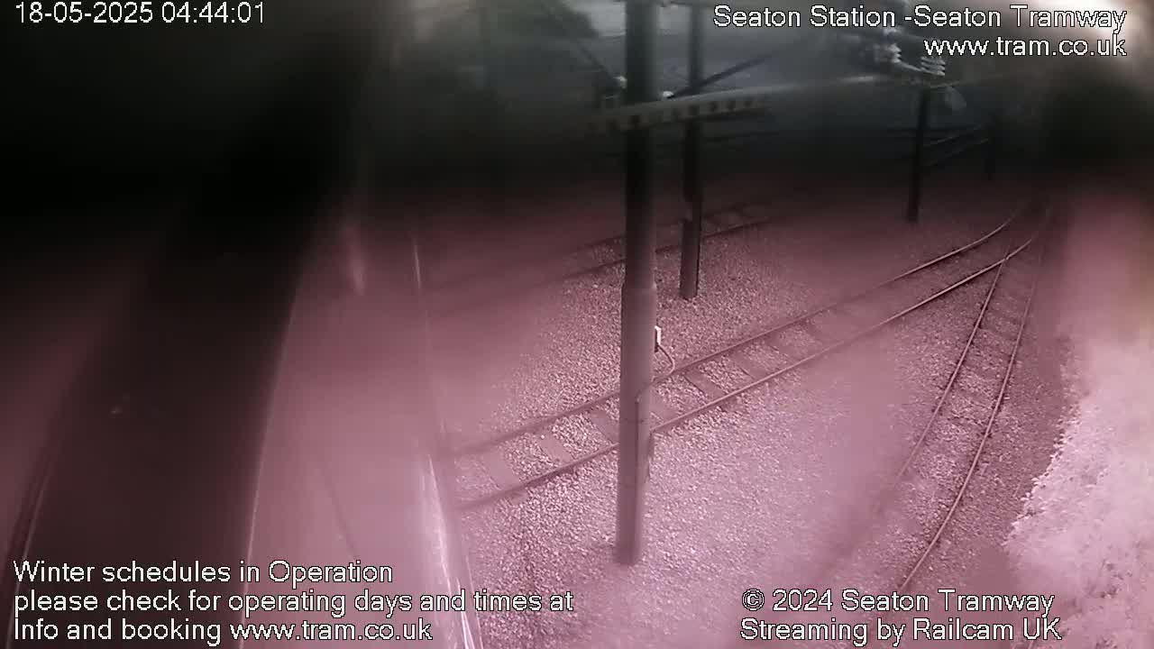 Seaton Station , Seaton Tramway Live Cam - Seaton, East Devon, Devon, South West, England, United Kingdom