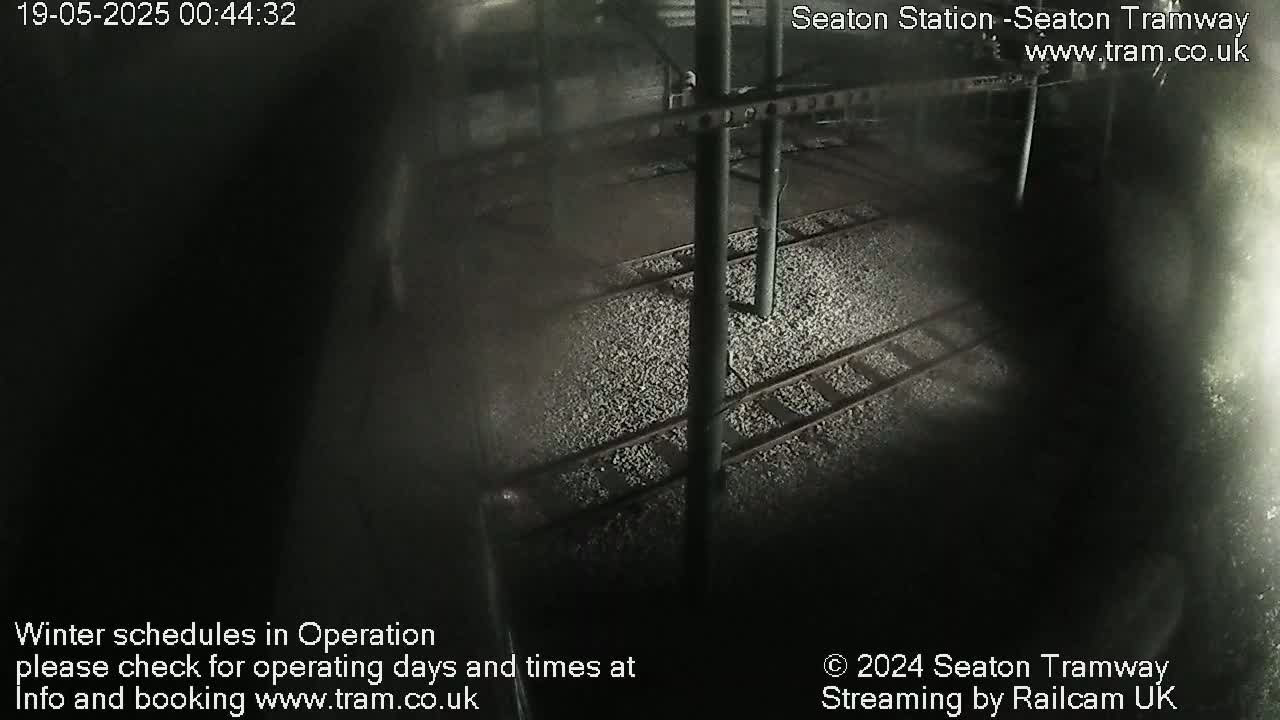 Seaton Station , Seaton Tramway Live Cam - Seaton, East Devon, Devon, South West, England, United Kingdom