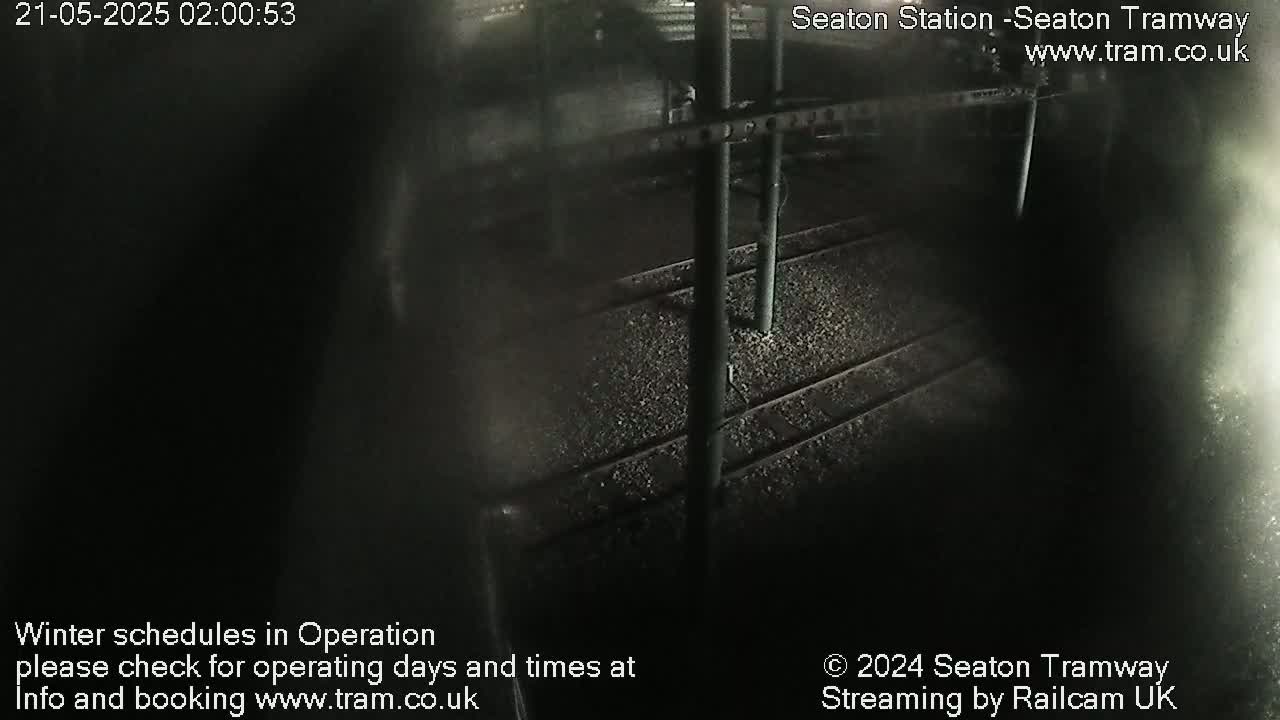 Seaton Station , Seaton Tramway Live Cam - Seaton, East Devon, Devon, South West, England, United Kingdom