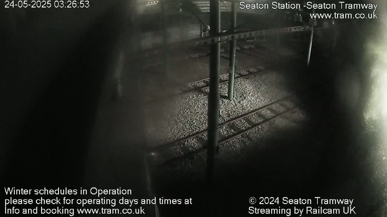 Seaton Station , Seaton Tramway Live Cam - Seaton, East Devon, Devon, South West, England, United Kingdom