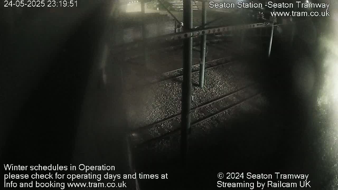 Seaton Station , Seaton Tramway Live Cam - Seaton, East Devon, Devon, South West, England, United Kingdom
