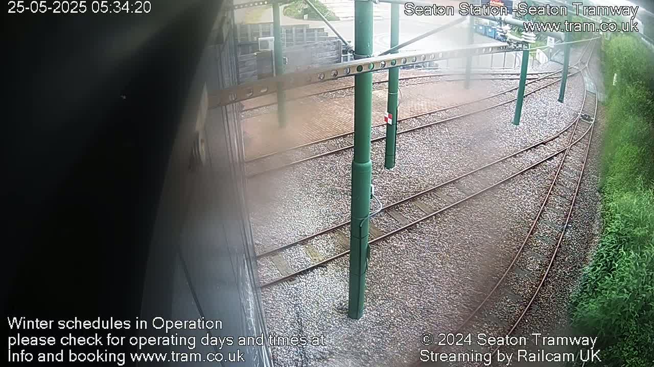 Seaton Station , Seaton Tramway Live Cam - Seaton, East Devon, Devon, South West, England, United Kingdom