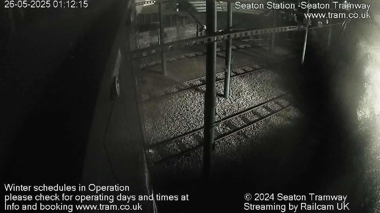 Seaton Station , Seaton Tramway Live Cam - Seaton, East Devon, Devon, South West, England, United Kingdom