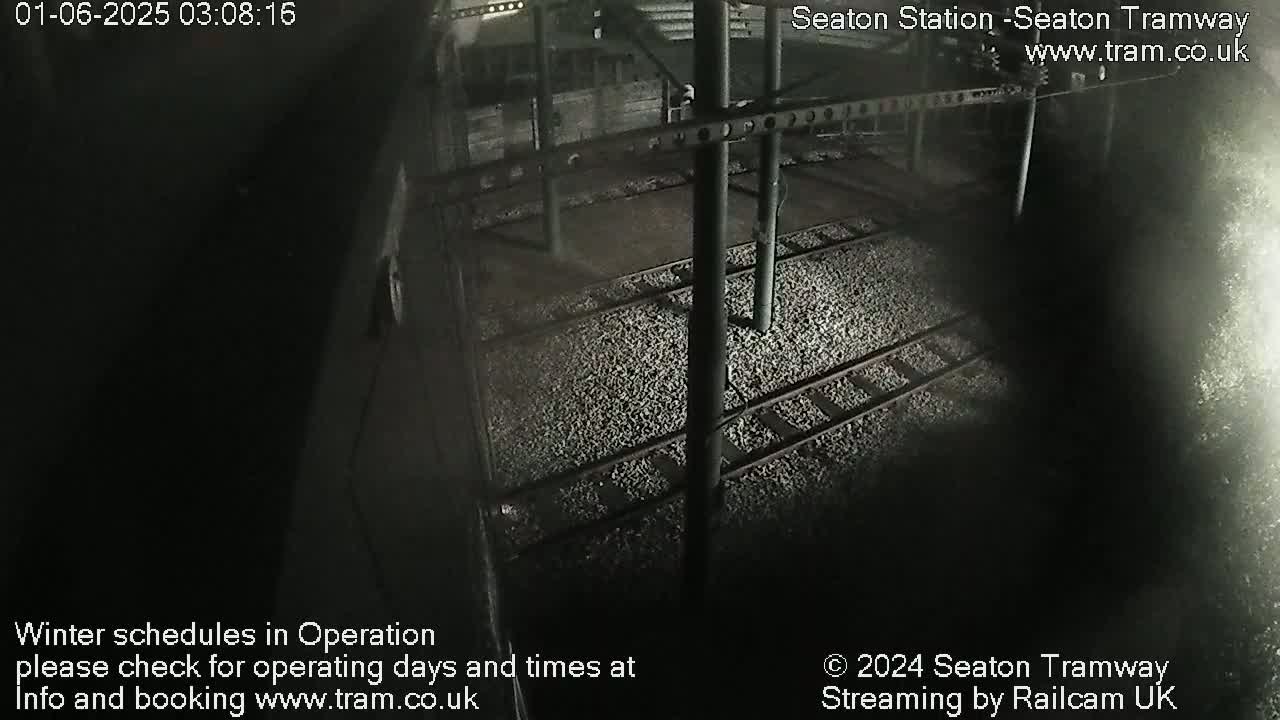 Seaton Station , Seaton Tramway Live Cam - Seaton, East Devon, Devon, South West, England, United Kingdom