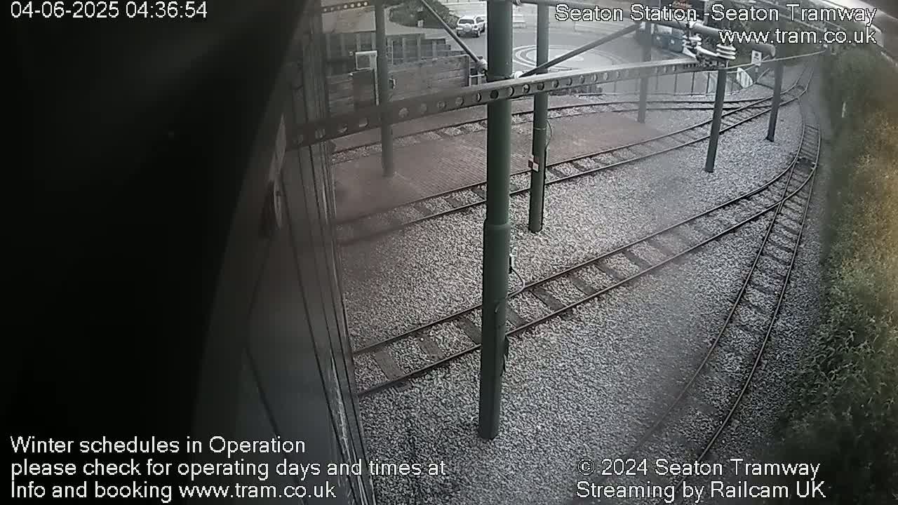 Seaton Station , Seaton Tramway Live Cam - Seaton, East Devon, Devon, South West, England, United Kingdom