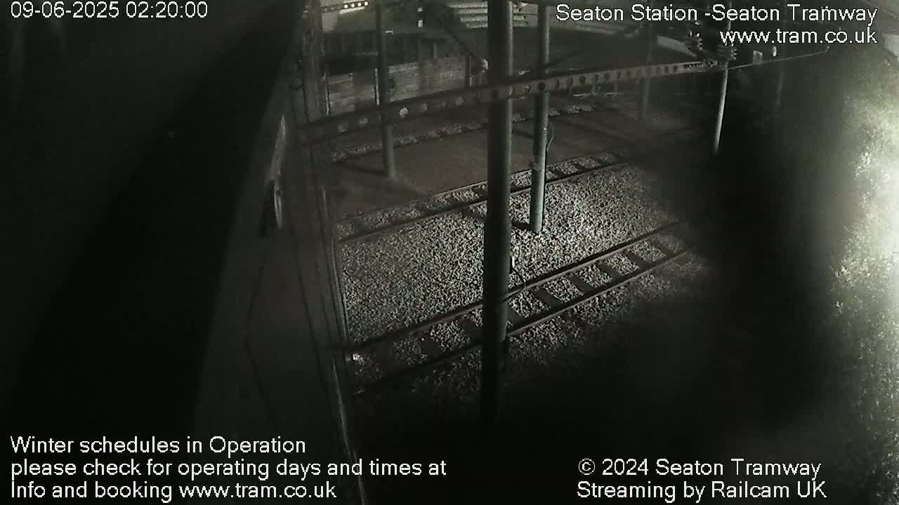 Seaton Station , Seaton Tramway Live Cam - Seaton, East Devon, Devon, South West, England, United Kingdom