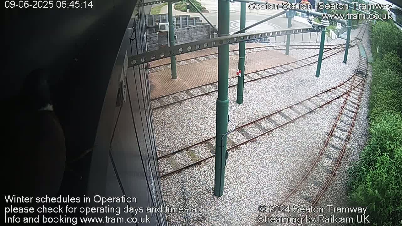 Seaton Station , Seaton Tramway Live Cam - Seaton, East Devon, Devon, South West, England, United Kingdom