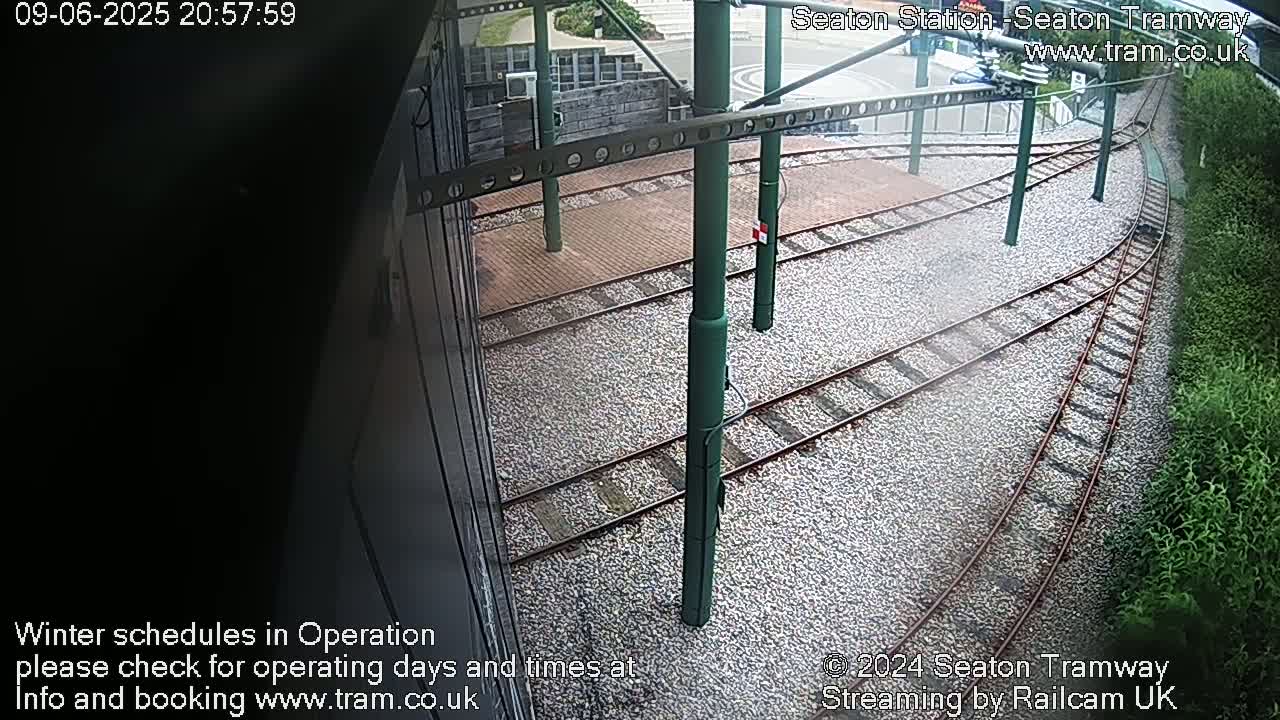 Seaton Station , Seaton Tramway Live Cam - Seaton, East Devon, Devon, South West, England, United Kingdom