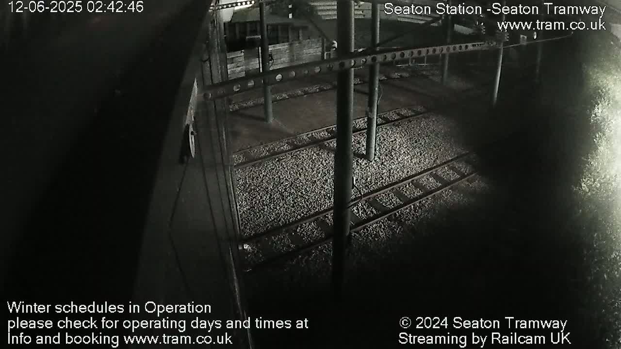 Seaton Station , Seaton Tramway Live Cam - Seaton, East Devon, Devon, South West, England, United Kingdom